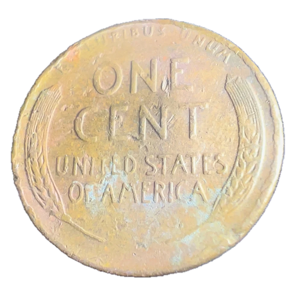 One Cent — Reverse (back)